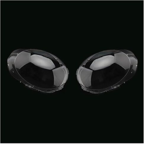 Car Front Headlamp Cover Headlight Shell Transparent Lampshade Lens Compatible For BMW Mini F55 F56 F57 2014 2015-2018 Headlamp Shell(Only Left Side) in Saudi Arabia