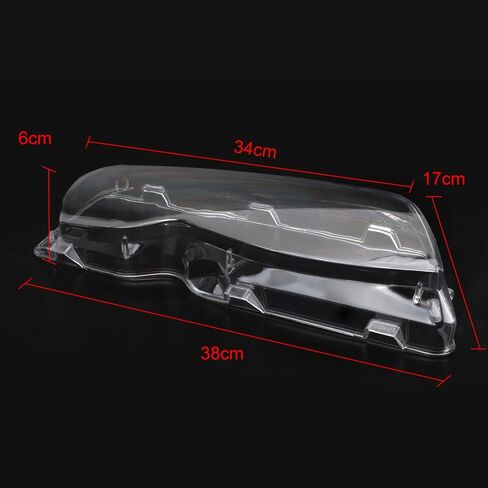 Compatible For BMW E46 Serie 3 4Door 2002-2005 Car Headlight Covers Lampshade Headlamp Shell Guards Housing Automobile Accessories(Left and Right) in Saudi Arabia