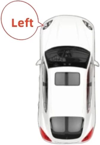 Compatible For Changan CS35 Plus 2018 2019 2020 2021 Car Acesssories Transparent PC Material Front Headlight Shell(Left) in Saudi Arabia