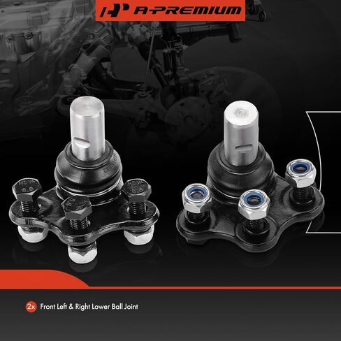A-Premium 2 x Front Lower Ball Joint, Compatible with Saab 9-5 2002-2009 in Saudi Arabia