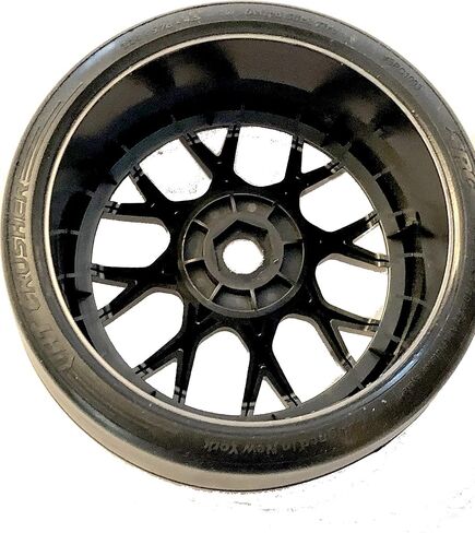 Road Crusher On Road Belted Black Monster Truck Rubber Tires (2) SWSRC1001B in Saudi Arabia