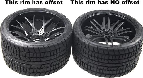 Road Crusher On Road Belted Black Monster Truck Rubber Tires (2) SWSRC1001B in Saudi Arabia