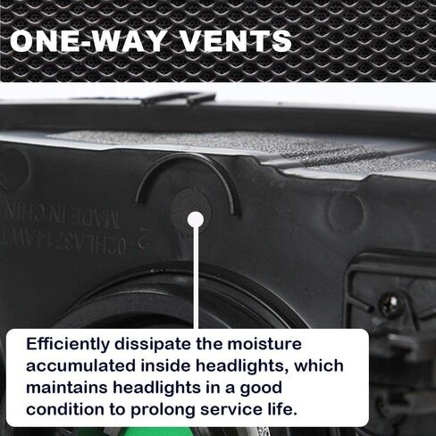 Headlights Assembly Compatible with Dodge Ram 1500 2002-2005/Fit Dodge Ram 2500 3500 2003-2005 Corner Lamps Smoky lens Chrome Housing Amber Reflector in Saudi Arabia