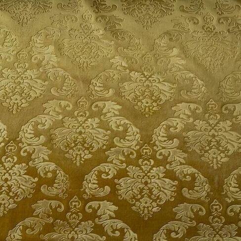Red Damask Embossed Velvet Upholstery Drapery Fabric - Sold by The Yard - 55" in Saudi Arabia