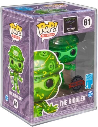 Funko POP! DC's Batman Forever The Riddler Art Series with Protector in Saudi Arabia