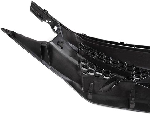 G-PLUS Front Bumper Grill & 2 PCS Eye Lid Compatible with Honda Civic 10th Gen 2016 2017 2018 Front Upper Hood Grille Factory Style ABS Plastic in Saudi Arabia