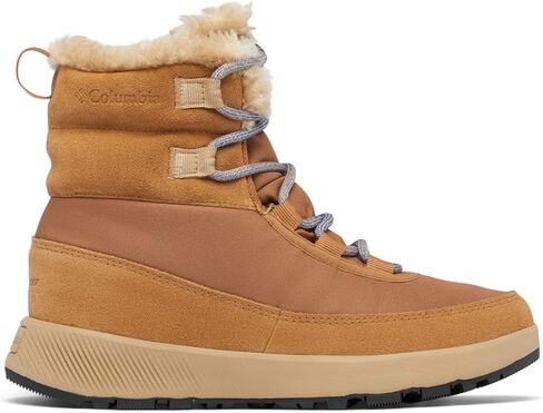 حذاء كولومبيا للسيدات Slopeside Peak Luxe، City Gray/Dusty Green، 6 in Saudi Arabia