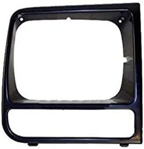 Bundle For 1997-2001 CHEROKEE SE/SPORT MODEL GRILLE HEADLIGHT DOOR BEZEL PRIMED BLACK 3PCS CH2512157 CH2513157 CH1200208 in Saudi Arabia