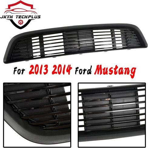 مجموعة الشبك الأمامي العلوي الأسود كاليفورنيا لمعان خاص لـ 2013 2014 فورد موستانج Base/Boss 302/GT/Shelby/Shelby GT500 2-Door in Saudi Arabia