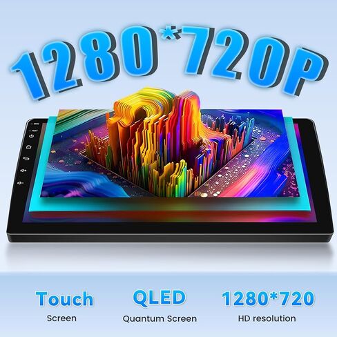 Roinvou 2+64G Android 9" Touchscreen Radio for Hyundai Accent 2006-2011 with Wireless CarPlay Android Auto WiFi Bluetooth GPS Navigation FM RDS Radio Backup Camera in Kuwait