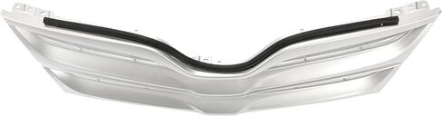 KUAFU Grille Compatible with 2013-2016 Toyota Venza Replacement for TO1200359 531010T020 Front Bumper upper Grill Plastic Silvery in Saudi Arabia