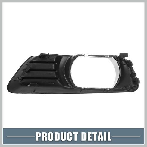 Left Right Side Fog Light Grille Cover Trim NO.5212706040/5212806040 for Toyota Camry 2007 2008 2009 Black 1 Pair Replacement Car Parts in Saudi Arabia