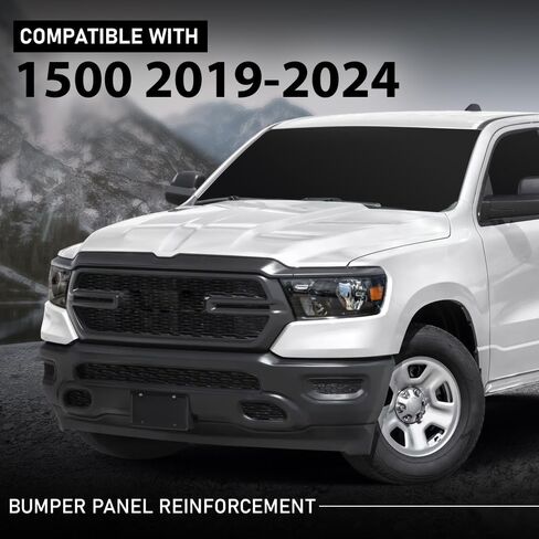 تعزيز لوحة المصد G-PLUS متوافق مع Ram 1500 2019 2020 2021 2022 2023 2024 أسود 68313531AA أسود in Kuwait