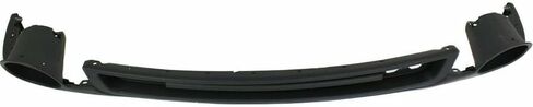 Front Bumper Face Bar Chrome Steel + Lower Valance Air Deflector Textured with Fog Light Holes Direct Replacement Compatible With GMC Sierra 1500 2007-2013 GM1015100 GM1002833 in Saudi Arabia