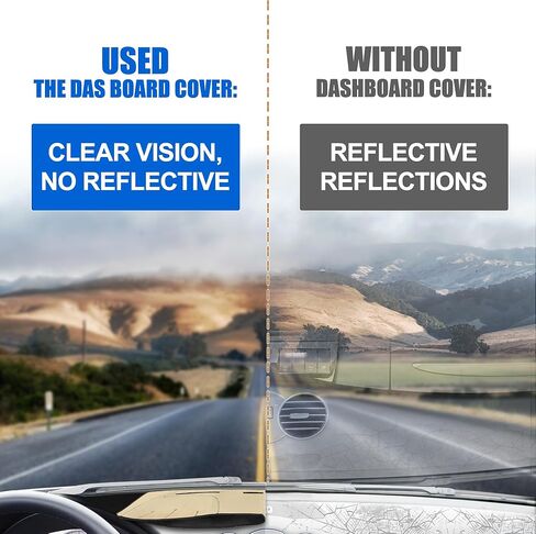 X AUTOHAUX Car Dashboard Cover Nonslip Mat Protector Carpet for Honda CRV 2007 2008 2009 2010 2011 in Saudi Arabia