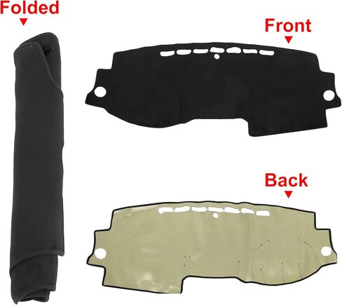X AUTOHAUX Car Dashboard Cover Nonslip Mat Protector Carpet for Honda CRV 2007 2008 2009 2010 2011 in Saudi Arabia