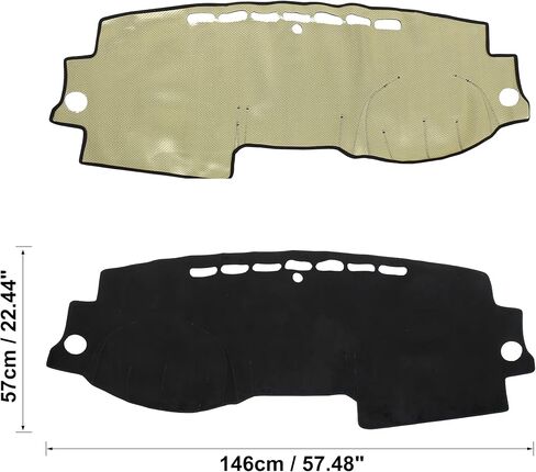 X AUTOHAUX Car Dashboard Cover Nonslip Mat Protector Carpet for Honda CRV 2007 2008 2009 2010 2011 in Saudi Arabia