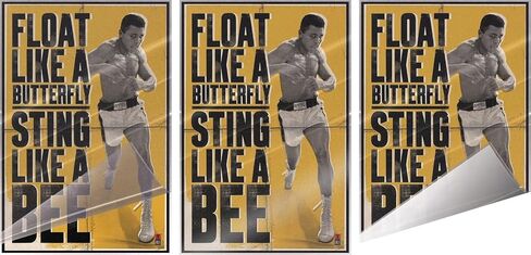 POSTER STOP ONLINE Muhammad Ali - Personality Poster (Float Like A Butterfly, Sting Like A Bee) (Size 24 x 36) in Saudi Arabia