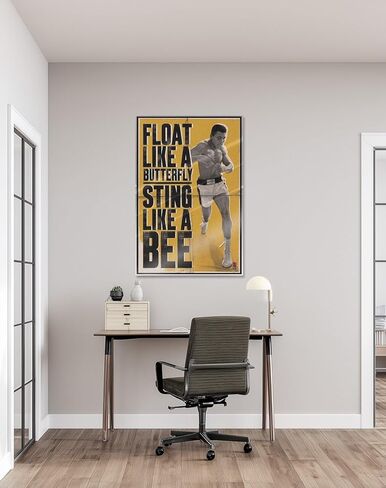 POSTER STOP ONLINE Muhammad Ali - Personality Poster (Float Like A Butterfly, Sting Like A Bee) (Size 24 x 36) in Saudi Arabia