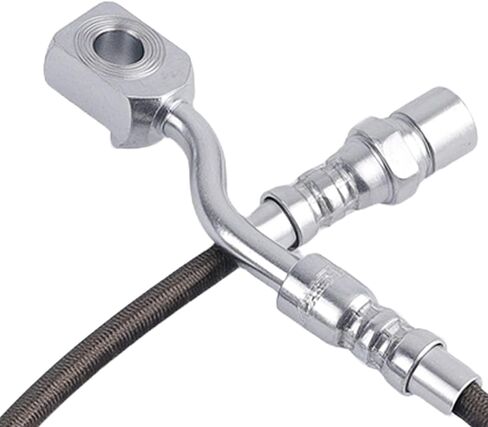 maXpeedingrods Front Extended Brake Lines for Chevy Silverado/GMC 1500 2007-2018, 2500HD/3500HD 2011-2019, for Suburban/Tahoe/Yukon XL, Stainless Steel - 5-7.5" Lift in Saudi Arabia