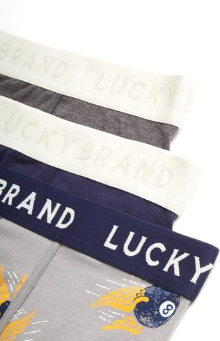 Lucky Brand Mens Cotton Stretch Boxer Briefs 3Pack in Saudi Arabia