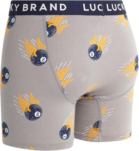 Lucky Brand Mens Cotton Stretch Boxer Briefs 3Pack in Saudi Arabia