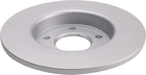 TRQ Front and Rear Brake Rotor Set G Coated Vented Solid Compatible with 2004-2013 Mazda 3 in Saudi Arabia