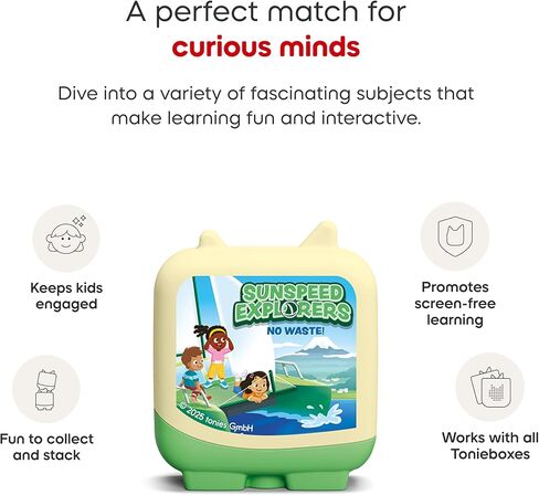 Tonies Sunspeed Explorers Clever Set - 4 Pack in Saudi Arabia