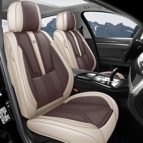 غطاء مقعد السيارة لسيارة Honda Passport 2019-2026، غطاء مقعد جلدي للسيارة، غطاء وسائد السيارة المسامي، واقي مقعد مقاوم للماء، (مجموعة كاملة، أسود) in Kuwait