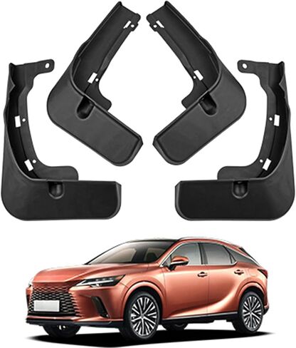 Mud Flaps for Lexus RX 2023-2026 Wheel & Tire Splash Guards No Drilling All-Weather Splash Guards Kits Tire Precision Fit Exterior Accessories in Saudi Arabia
