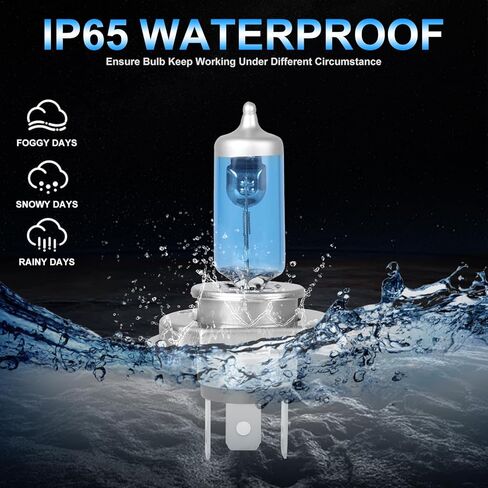 Fit for Honda Pilot 2006-2011 2012 2013 2014 2015 2016 Light Bulb High Performance Halogen Headlight Bulbs,9005 High Beam + H11 Low Beam Headlamp Replacement Bulb Kit,Pack of 4 in Kuwait