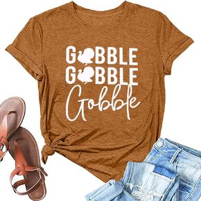 FASHGL Thanksgiving Pregnancy Shirt Women Funny Roasting a Little Turkey T-Shirt Cute Pregnancy Announcement Tee Tops in Kuwait
