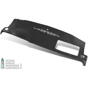 غطاء غطاء لوحة القيادة المصبوب من CHEDA متوافق مع 2007-2014 Chevy Tahoe Avalanche Suburban GMC Yukon/متوافق مع 07-13 Silverado Sierra (أسود) in Kuwait