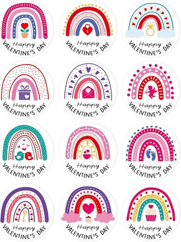 PETCEE Happy Mother's Day Gift Labels Stickers 1.5" Floral Mother's Day Gift Tag Farmhouse Flowers Labels Stickers for Present Gift Wrap Boxes Envelope Seals Cards Party Favors Decorations in Kuwait