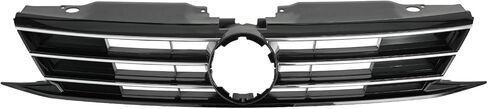Front Honeycomb Bumper Grille Grill Compatible with 2015-2018 Volkswagen Jetta,Replacement for 5C6853651AJZLL, VW1200165 in Saudi Arabia