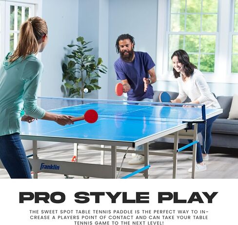 Franklin Sports Table Tennis Paddles - Rubber Paddle - Indoor Ping Pong Paddle in Kuwait