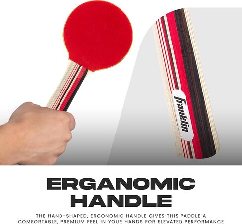 Franklin Sports Table Tennis Paddles - Rubber Paddle - Indoor Ping Pong Paddle in Kuwait
