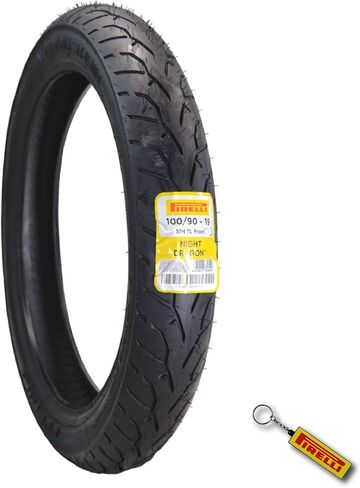 Pirelli Night Dragon 100/90-19 M/C 57H TL Cruiser Motorcycle Front Tire - Superior Traction & Handling for High-Performance Cruisers w/Keychain in Saudi Arabia