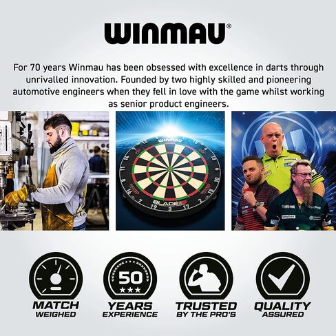 WINMAU Printed Blue Dartboard Surround in Saudi Arabia