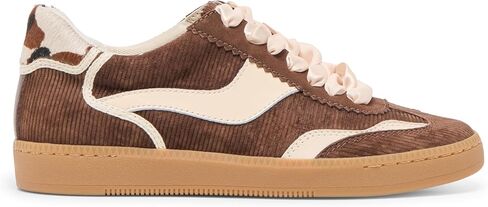 Dolce Vita Women's NOTICE Sneaker, CRIMSON SUEDE, 8.5 in Saudi Arabia