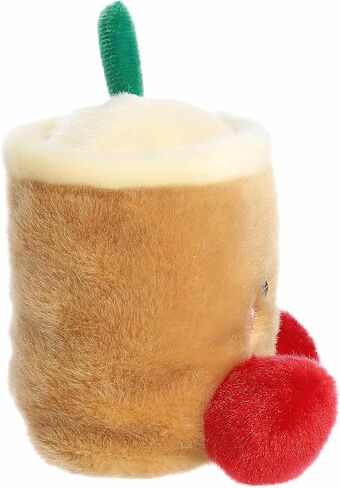 حيوان محشو من Aurora® Festive Palm Pals™ Chewy Festive Boba™ - قطيفة ممتعة يمكن تجميعها للأطفال والكبار - مثالية لديكورات العطلات أو الهدايا - بني 4.5 بوصة in Kuwait