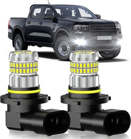 مناسب لمصابيح الضباب Subaru Outback 2010-2019 أو DRL، مصابيح ضباب فائقة السطوع 13000LM 360 درجة، 6000K أبيض بارد مطور 4014 رقاقة مصباح ضباب، حزمة من 2 in Kuwait