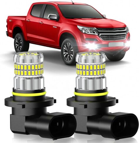 مناسب لمصابيح الضباب Subaru Outback 2010-2019 أو DRL، مصابيح ضباب فائقة السطوع 13000LM 360 درجة، 6000K أبيض بارد مطور 4014 رقاقة مصباح ضباب، حزمة من 2 in Kuwait