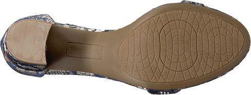 Bandolino Women's Armory Heeled Sandal, Beige Multi, 9 in Saudi Arabia