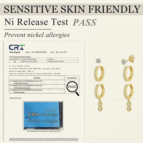 أقراط كينيفيرا من الذهب عيار 14 قيراط للنساء، أقراط دائرية كبيرة سميكة من الذهب in Kuwait