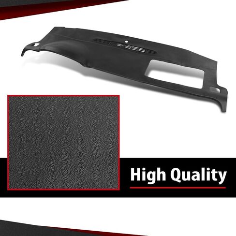 غطاء غطاء لوحة القيادة المصبوب من CHEDA متوافق مع 2007-2014 Chevy Tahoe Avalanche Suburban GMC Yukon/متوافق مع 07-13 Silverado Sierra (أسود) in Saudi Arabia