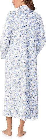 Eileen West womens Long Sleeve Velour Zip Robe in Saudi Arabia
