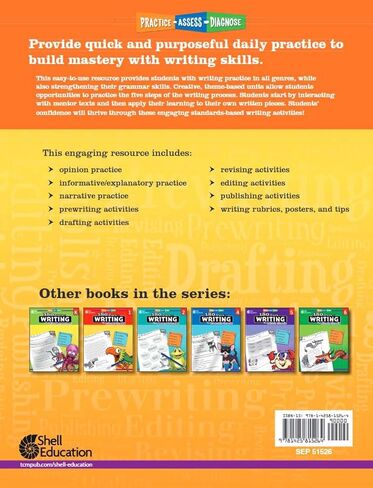 180 Days™ Writing for 3rd Grade Practice Workbook for Classroom and Home, Cool and Fun Practice Created by Teachers in Saudi Arabia