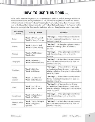 180 Days™ Writing for 3rd Grade Practice Workbook for Classroom and Home, Cool and Fun Practice Created by Teachers in Saudi Arabia