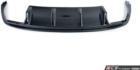 ECS Gloss Black Rear Diffuser Compatible with Audi B8.5 S5 / A5 S-Line in Saudi Arabia